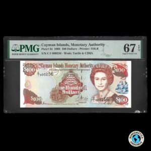 Islas Caiman 100 dolares 1998