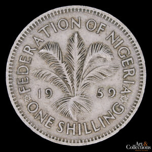 Nigeria 1 shilling 1959 / Protectorado Britanico 
