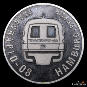 Liberia 5 dolares 1999 / Transrapid - 0.8 Hamburg - Berlin Monorail