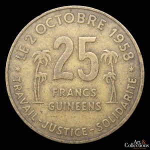 Guinea 25 francos 1959