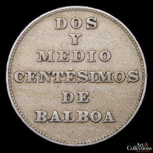 Panama 2 y 1/2 centesimos 1929