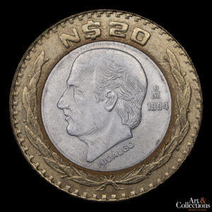 México 20 Pesos 1994 (Hidalgo)