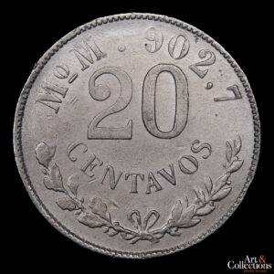 Mexico 20 centavos 1904 / Republica -  Ceca Mexico