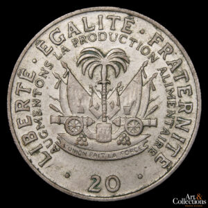 Haiti 20 centimes 1975 / Serie F.A.O.