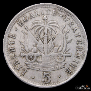 Haiti 5 centimes 1905 / Primera Republica