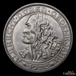 Alemania (República de Weimar) 3 reichsmark 1928D - 400° Aniv de la muerte de Albrecht Durer.