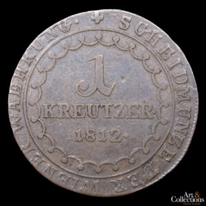 Austria 1 kreuzer 1812S - Ceca: Smolnik, Eslovaquia