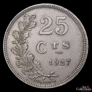 Luxemburgo 25 centimes 1927 - "Gran Ducado, duquesa Charlotte"