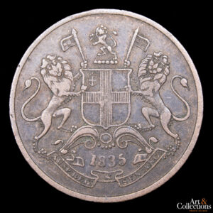 India Britanica 1/4 Anna 1835 - Ceca: Bombay