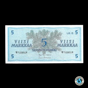 Finlandia 5 Markkaa 1963