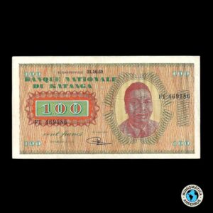 Katanga 100 francos 1960