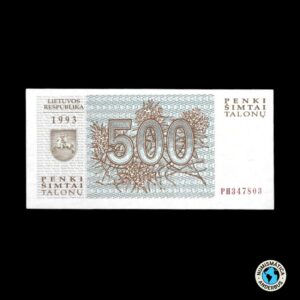 Lituania 500 Talonas 1993