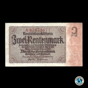 Alemania  2 RentenMark 1937 (3er Reich)