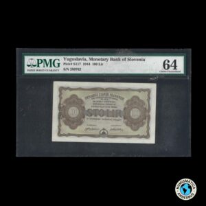 Eslovenia 100 lir 1944