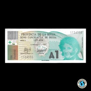 Argentina (La Rioja) 1 Austral 1987