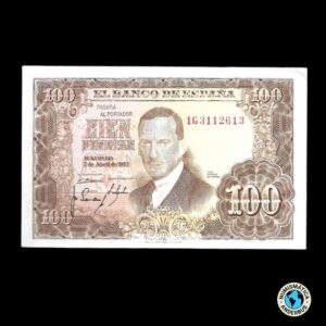 España 100 Pesetas 1953