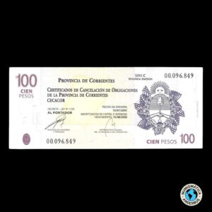 Argentina (Corrientes) 100 Pesos 2001