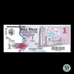 Argentina (Bell Ville) 1 Peso 2002