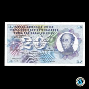 Suiza 20 Francos 1974