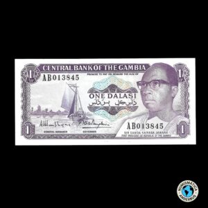 Gambia 1 dalasi 1972/86