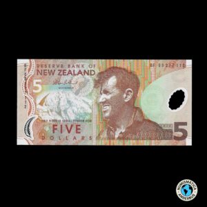 Nueva Zelanda 5 dolares 2009