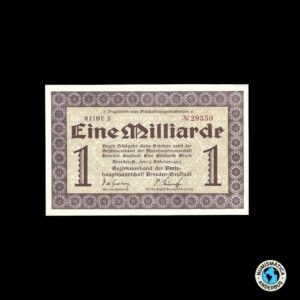 Alemania (Dresden Neustadt) 1.000.000 marcos 1923
