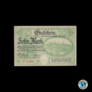 Alemania (AnnaBerg) 10 marcos 1918