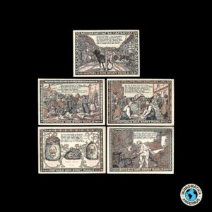 Alemania (Ruhla) Serie x 5 /  50 pfennig 1921