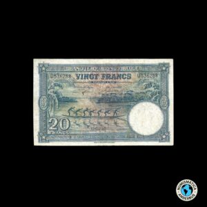 Congo Belga 20 francos 1946