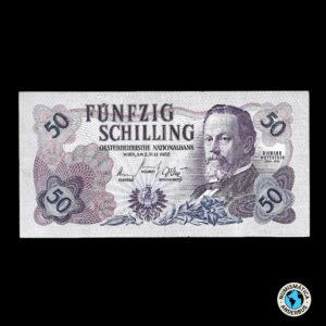 Austria 50 schilling 1962