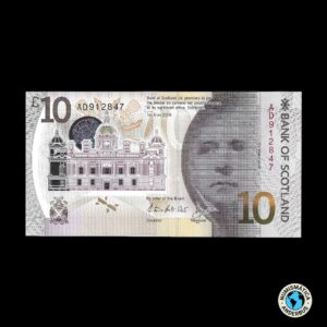 Escocia 10 libras 2016