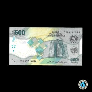 Estados de Africa Central 500 francos 2020 (2022)