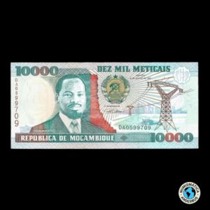 Mozambique 10.000 Meticais 1991