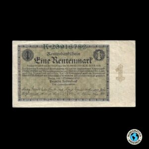 Alemania 1 Rentenmark 1923
