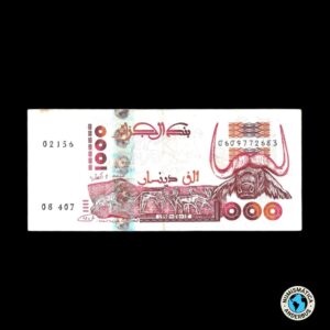Argelia 1.000 Dinares 1992