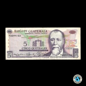 Guatemala 5 Quetzales 1977