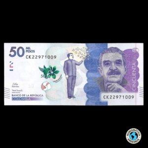Colombia 50.000 pesos 2021 / PICK#462f